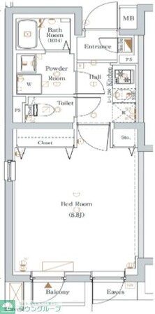 KNOTS東武練馬Sta.の物件間取画像